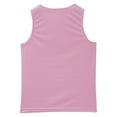 thumbnail image 4 of Linjinx Kids Boys Girls Quick Dry Athletic Tank Top Sleeveless Breathable Vest Workout Shirts Tops Pink XL, 4 of 6