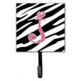 thumbnail image 6 of Letter Q Initial  Zebra Stripe and Pink Leash or Key Holder, 6 of 7