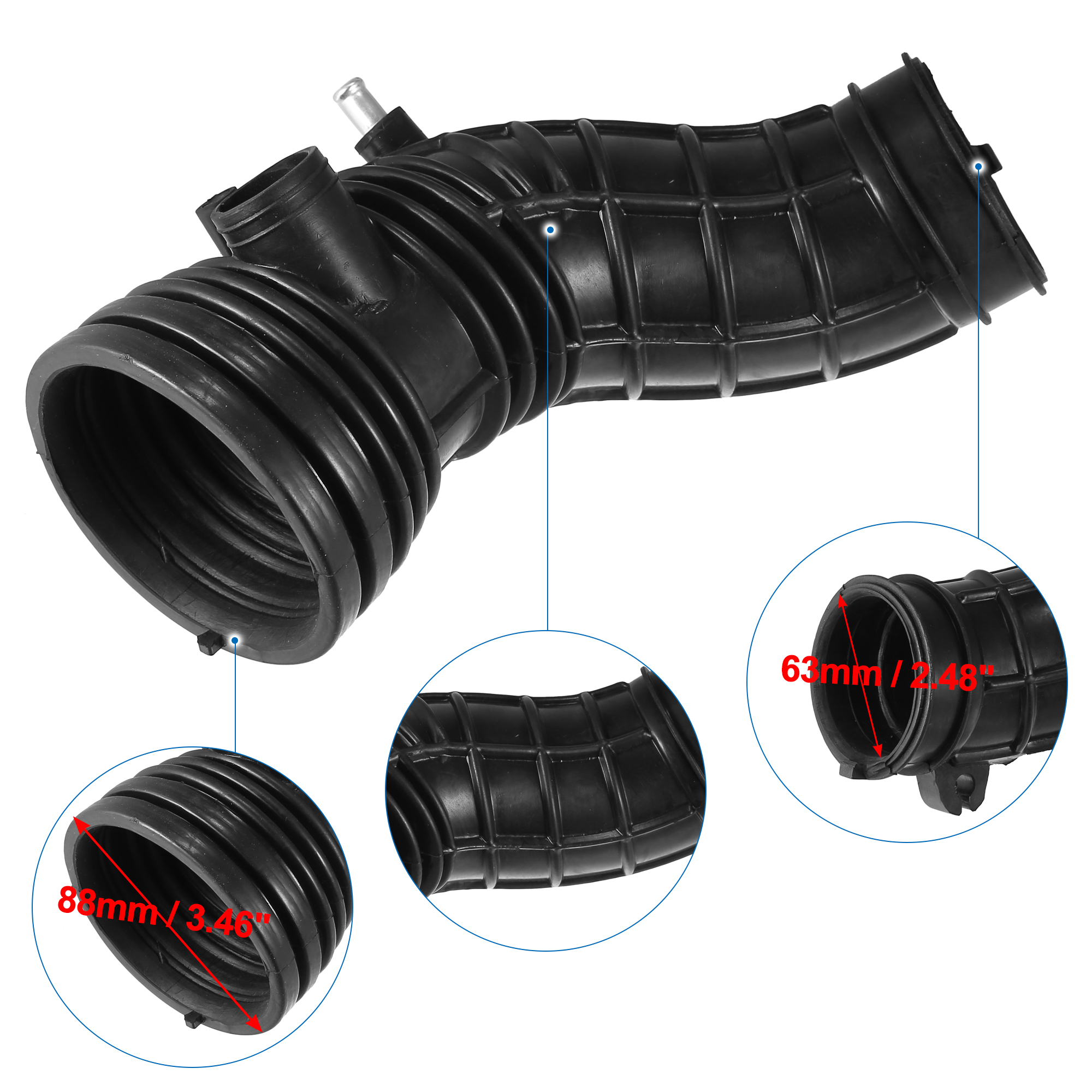 X AUTOHAUX Air Intake Duct Hose For Acura TSX 2.4L 2006-2008 | 17228RBBA00