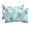 Aqua, variant on Sage Green Palm Trees Tropical Outdoor Pillows for Chaise Lounge Chair Waterproof Lumbar Pillows with Insert&Adjustable Elastic Strap Beach Headrest Pillow Summer Beach Botanical Pool Pillow 11"x16"
