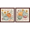 thumbnail image 1 of Great Art Now Harvest Jewels by Janelle Penner, 2 Piece Framed Art Set Each 13.25"W x 13.25"H, 1 of 3