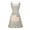 Grey, variant on Yammee Cooking Apron Design Cotton Linen Blend Ergonomic Pocket Kitchen Essential Apparel