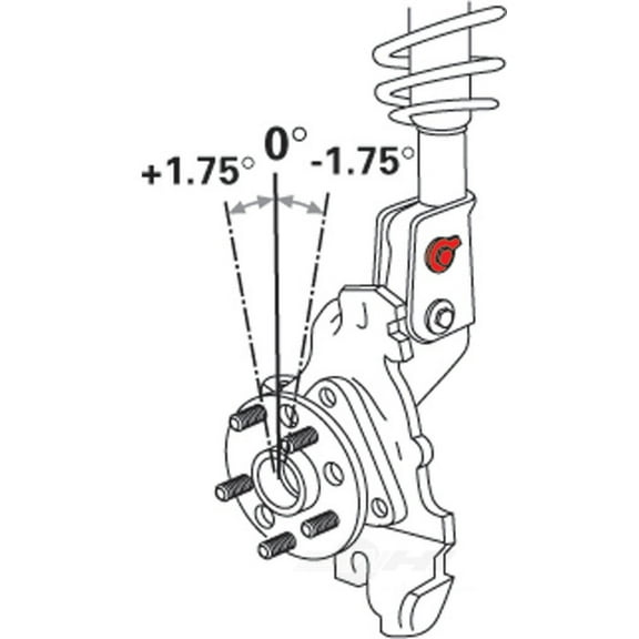 Alignment Cam Bolt Kit Fits select: 2009-2015 HONDA PILOT, 2006-2014 HONDA RIDGELINE