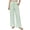 Pants-Green, variant on Women's Stripe Wide Leg Pants Casual Elastic Stripe Loose Straight Leg Trousers with Pocket Daily Comfy Long Pants,Blue,3XL