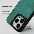 thumbnail image 2 of Anti-Collision Protective Peacock Blue Rust Phone Case for iPhone XR 7 8 SE 11 12 13 Mini 13 14 15 16 Pro Max for iPhone Case, Black, 2 of 7
