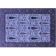 thumbnail image 1 of Ahgly Company Indoor Rectangle Oriental Blue Industrial Area Rugs, 8' x 10', 1 of 4