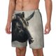 thumbnail image 1 of Fotbe Mystical Bull in Fog Traje de Baño para Hombre – Shorts de Natación de Secado Rápido con Forro y Bolsillos-3X-Large, 1 of 6