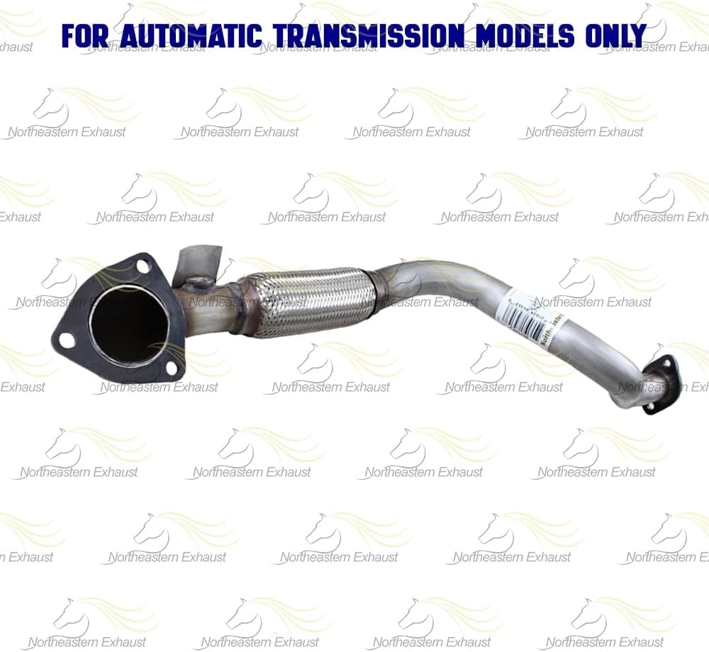 Northeastern Exhaust Front Pipe Fits 2004-2008 Chevrolet Aveo 1.6L Automatic Transmission Only - Direct Fit | Stainless Steel