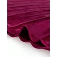 thumbnail image 5 of INSPIRE CHIC Jupe Midi Évasée Plissée en Velours à Taille Haute Élastique pour Femme, 5 of 5