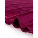 thumbnail image 5 of Falda plisada de terciopelo con cintura alta elástica Inspire Chic para mujer, color rojo M, 5 of 6