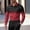Red, variant on Men's Gradient Color Shirts Button Up Dress Shirt Long Sleeve Casual Fashion Business Formal Wedding Shirts