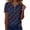 #03Dark Blue, variant on 4th of July Shirts Women Button Henley V Neck Short Sleeve Patriotic Tops Casual American Flag Graphic Tee T-Shirts Blue M