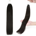thumbnail image 3 of SEGO 8D Real Thick Human Hair Extensions 50 Strands Nano Bead Invisible Hair Extensions For Women, 3 of 8
