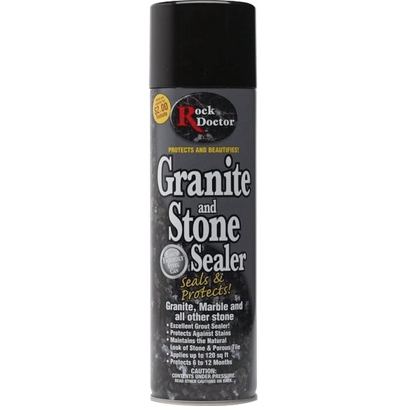 Aerosol a base de agua Granite Sealer Rock Doctor de 532 ml