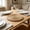 Yellow-L/L, variant on Natural Woven Round Placemat Heat Resistant Table Pad Willow Straw Mat for Plates Bowls Mugs Japandi Rustic Dining Decor