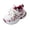 Red, variant on pwidon Toddler Chunky Sneakers Velcro Breathable Mesh Non Slip Cushioned Kids Walking School Athletic Shoes Red 21