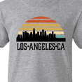 thumbnail image 4 of Inktastic Los Angeles California Skyline Retro Youth T-Shirt, 4 of 5