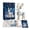Blue3, variant on Arctic Winter Guardians DIY Patchwork Kit, Handmade 3D Mythical Plush Sewing Set with Pre-Cut Materials, Felt Animal Sewing Kit for Beginners, for Home Decor & Craft Lovers Gifts