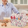 thumbnail image 2 of TSOVTHRID Hummingbird Cherry Blossom Print Mixer Cover Foldable Waterproof Stand Mixer Dust Cover Compatible with 6-8 Quart Stand Mixer Portable Dustproof Small Appliance Covers,L, 2 of 7