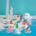 thumbnail image 2 of Fun Express White Christmas Party Favors - Festive Holiday Decorations Christmas Parties Gift Giving and Seasonal Celebrations - Ideal for Holiday Gatherings Family Events and Festivities - 12 Pieces, 2 of 2