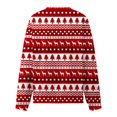 thumbnail image 5 of Chandail en Molleton de Noël pour Femmes 2023 Col Rond Mode Décontractée Manches Longues Imprimé de Noël Chandail en Molleton Blouse en Solde, 5 of 5