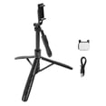 thumbnail image 2 of Extendable Phone Selfie Stick Tripod, Phone Selfie Stick Tripod 62 Inch  for Travel, 2 of 7