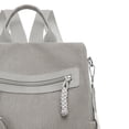 thumbnail image 3 of Stylago Backpack Purse for Women Fashion Travel School Backpacks Ladies Top Handle Work Computer Daypack for Daily Use Grey, 3 of 5