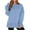 AB02_Blue, variant on Women Oversized Sweatshirts Casual Long Sleeve Hoodies Shirts 2025 Fall Side Slit Pullover Top Teen Y2k Clothes Black S