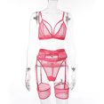 thumbnail image 1 of Explosivo 2023 mujer cómoda perspectiva de encaje suave mujer Sexy traje de tres piezas polvo de fósforo S XianweiShao 1327533017237, 1 of 1