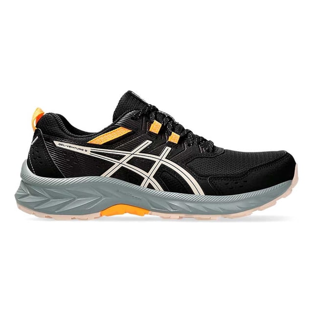 Tenis Asics Venture 9 Para Mujer Color Negro Modelo 1012B313009