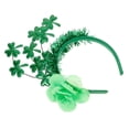 thumbnail image 2 of KAKOWELY Diadema de trébol para el Día de San Patricio, broche decorativo para el cabello para el Día de San Patricio, 2 of 5