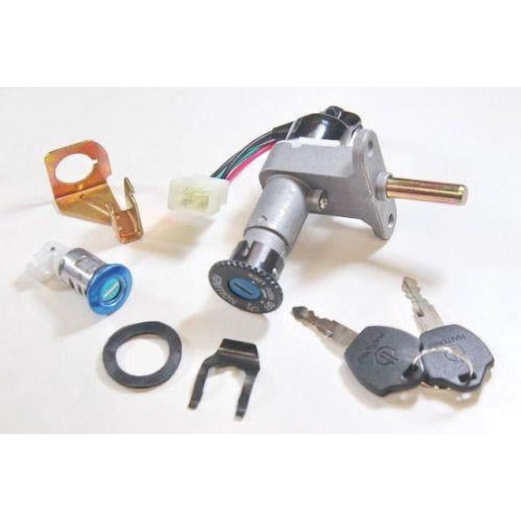 4 WIRES IGNITION SWITCH KEY SET MOPED SCOOTER FOR 49CC 50CC 125CC KS15