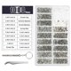 thumbnail image 1 of Juego de herramientas para reparación de anteojos suyoo 1000 piezas almohadillas nasales tornillos surtidos, 1 of 5