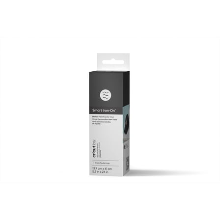 Cricut Joy™ Smart Iron-On™ Vinyl, 5.5" x 24", Black