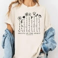 thumbnail image 3 of LBP Christian T-Shirts for Women Faith-Based Tee Top Fruit of The Spirit Shirt, Women's Graphic Tee 100% Cotton by TBun, Full Sizes S-5XL, 3 of 5