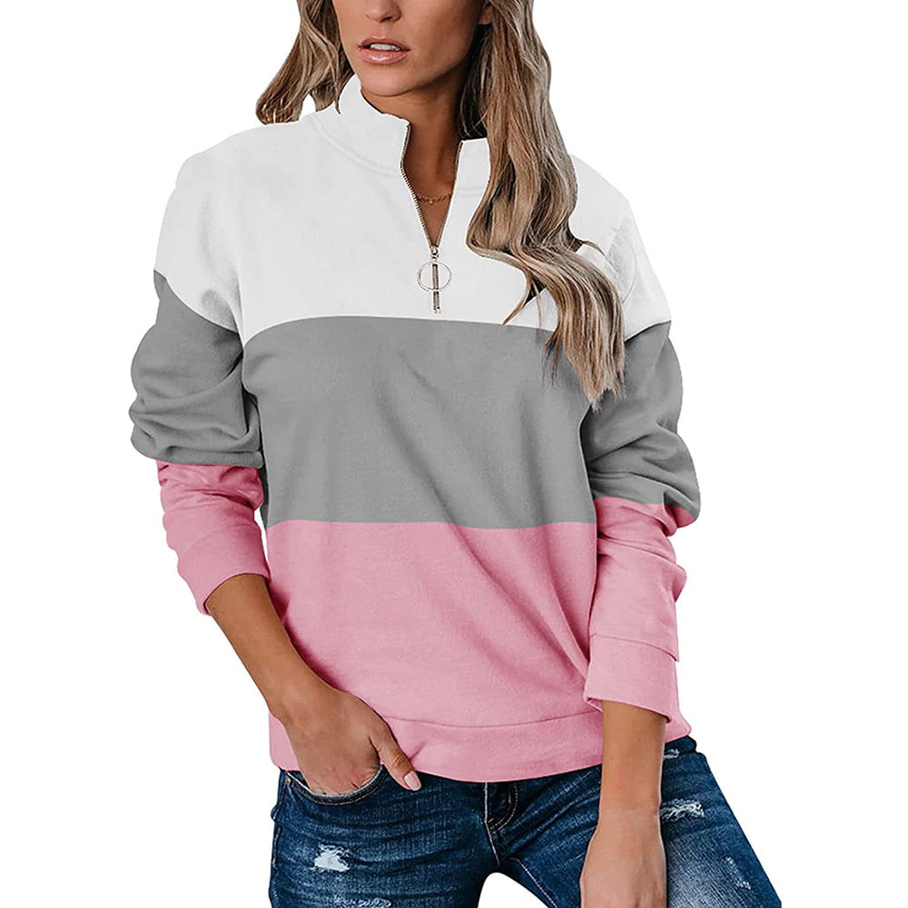AngelSpace Mens Fleece Casual Loose Long Sleeve Zip-Up Solid Color Sweatshirt