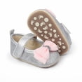 thumbnail image 5 of Yoyauz Baby Girl Mary Jane Shoes Anti Slip Rubber Sole Ballet Slippers Princess Dress Wedding Shoes Newborn Kids Shoes Toddler Shoes（0-12 Month）, 5 of 9