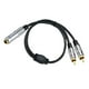 thumbnail image 4 of Altavoz de audio y adaptador de adaptador altavoz negro altavoz y adaptador conector extensión de cable de audio compacto de audio a rca divisor Mujer a hombre, 4 of 10