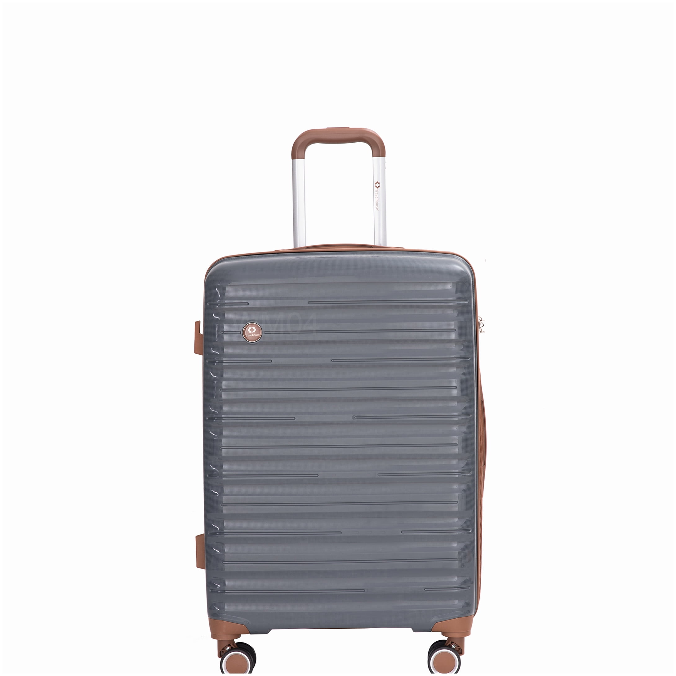 MANGIJOY TSA Lock Hardshell Luggage Set 5-Piece: Expandable Carry-On, Checked Bags, Travel &; Toiletry Bag, Spinner Wheels
