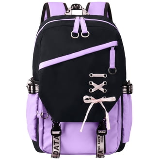 Fuel Unisex Multipocket Backpack - Purple Butterfly Print  display picture 3