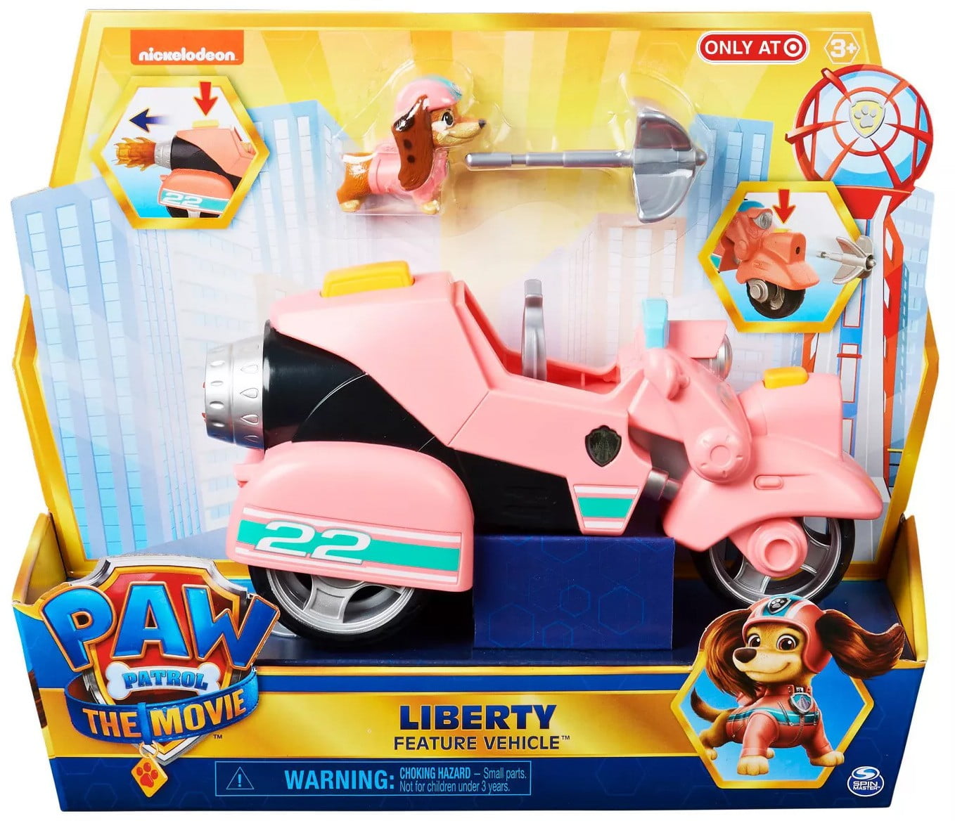 Paw Patrol Moto Pups Liberty Feature Vehicle Walmart.com