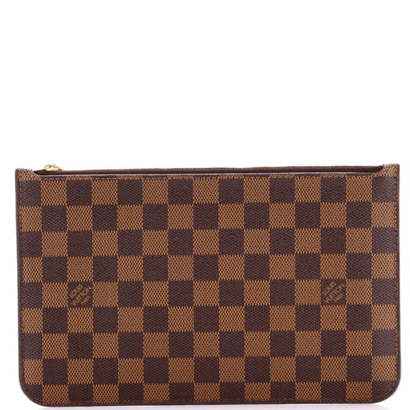 Pre-Owned Neverfull Pochette Damier Large By Rebag