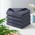 thumbnail image 2 of REGALWOVEN Hand Towel Set 14" x 30", Soft 100% Combed Cotton 600 GSM Luxury Towels Slate Grey 4, 2 of 8