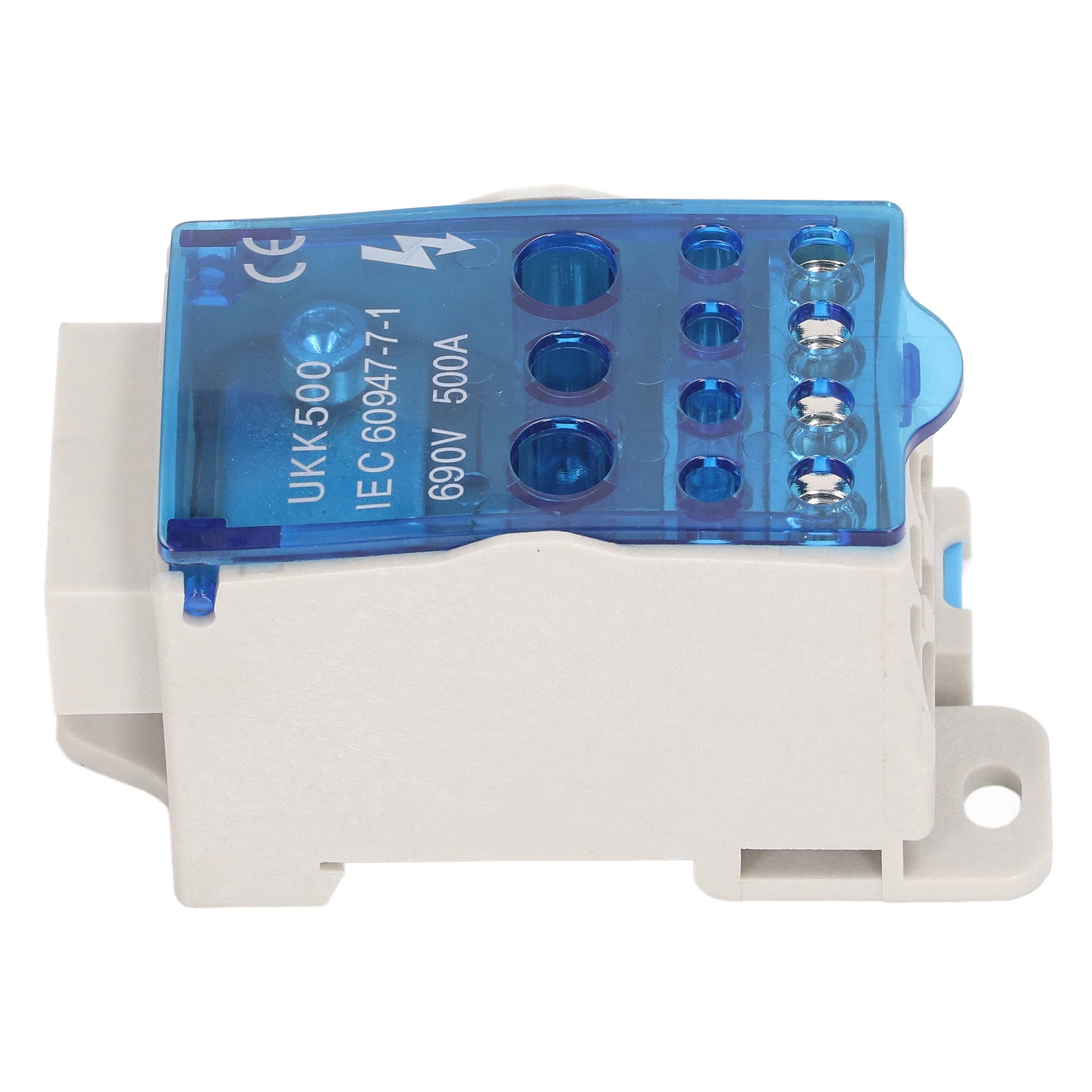 Terminal Distribution Box 500A 35mm DIN Rail Terminal Block Power Junction Box AC 690V
