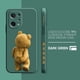 thumbnail image 3 of Funda de silicona líquida para OPPO FIND X6 X3 REALME X7 X50 RENO 2 4Z 4 6 Lite 5Z 5F 4G 5G PRO, bonito oso de peluche, 3 of 5