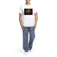 thumbnail image 5 of CafePress - Angry Tiger Breaking Through Glass Pajamas - Men's Light Loose Fit Cotton Pajama Set, 5 of 7
