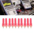 thumbnail image 1 of 10 Pcs Connecteurs en Laiton pour Fiches Banane Plaqué Or 30V, pour Divers Instruments Électroniques, 1 of 7