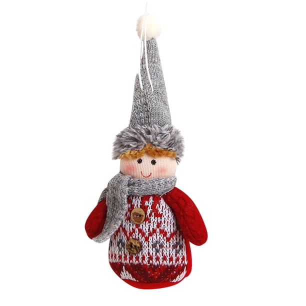 Adornos Navideños Xihbxyly Papá Noel Muñeco de Nieve Reno Juguete
