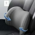 thumbnail image 3 of Car Headrest & Lumbar Support Cushion, 2025 Upgrade Ergonomic Car Seat Headrest & Lumbar Cushion with Adjustable Strap, Car Head Rest and Lumbar Pillow Set for Neck Back Pain Relie (Blue), 3 of 7