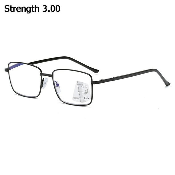 Men Women Progressive Multifocal Vision Diopter Anti Blue Light Readers
